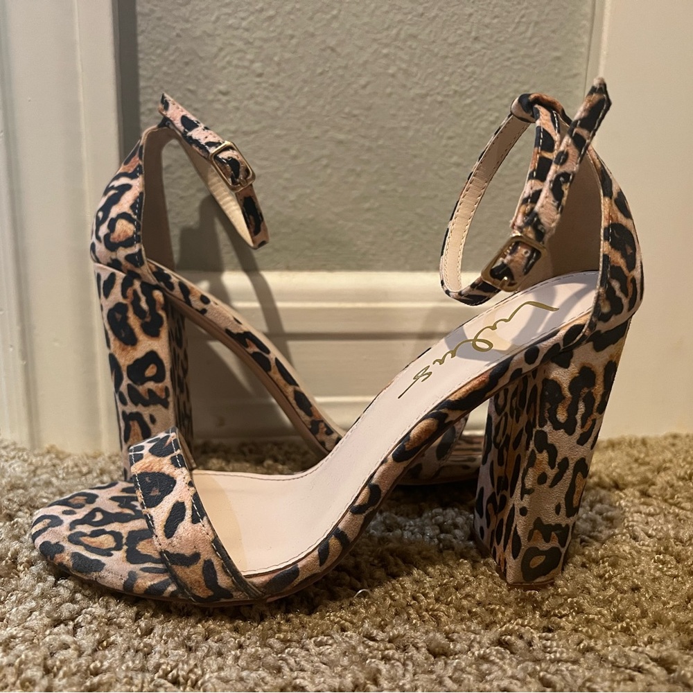 Cheetah Print Heels